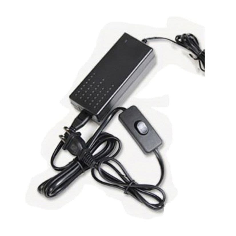 GMLighting LTP-2 Electronic LED Power Supply With (2) Prong Cord and Plug, 120 VAC Input/12 VDC Output, 2 A